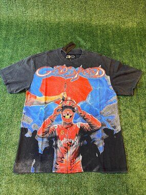 Godspeed Graphic Racing Tee Black Multi Color